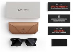 Умные очки Ray-Ban Meta (Gen 2) Wayfarer Matte Black Gradient Graphite 155 - 53 Size