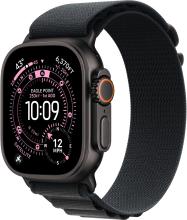 Apple Watch Ultra 3 (2025) 49mm Black Titanium Case with Black Alpine Loop Large