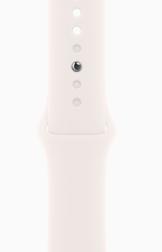 Apple Watch Series 11 42mm Rose Gold Aluminum Case with Sport Light Blush