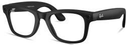 Умные очки Ray-Ban Meta (Gen 2) Wayfarer RW4012 155-53 Size, Matte Black/Clear (8056262721407)
