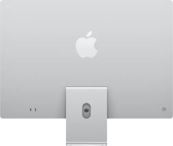 Моноблок Apple iMac 24 Retina 4,5K (M4, 10C CPU/10C GPU, 2024) Nano-texture, 16 Гб 256 Гб SSD, серебристый (MD3H4)