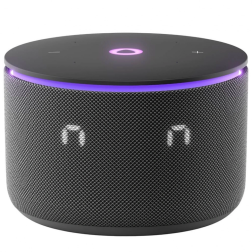 Умная колонка Яндекс Станция Мини 3 Про с Алисой, Zigbee, 18 Вт, черный