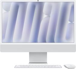Моноблок Apple iMac 24 Retina 4,5K (M4, 10C CPU/10C GPU, 2024), 32 Гб, 2 ТБ SSD, серебристый (Z1K1001FJ)