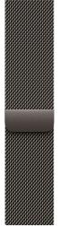 Apple Watch Series 11 46mm Slate Titanium Case with Milanese Loop Slate